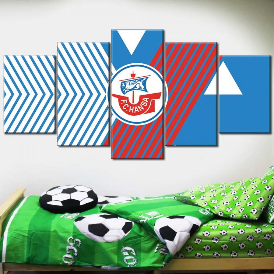 F.C. Hansa Rostock 03 HRO Leinwandbilder – Bild 2