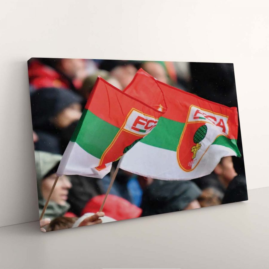 FC Augsburg Fans FCA Leinwandbilder – Bild 3