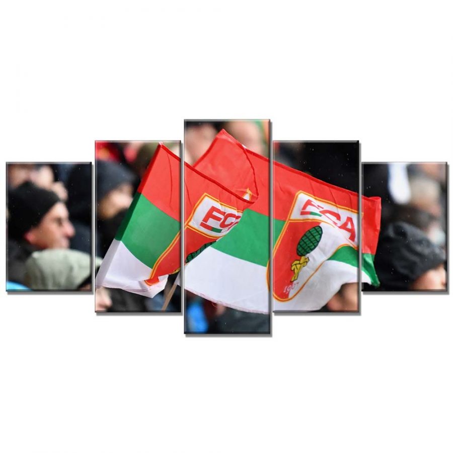 FC Augsburg Fans FCA Leinwandbilder