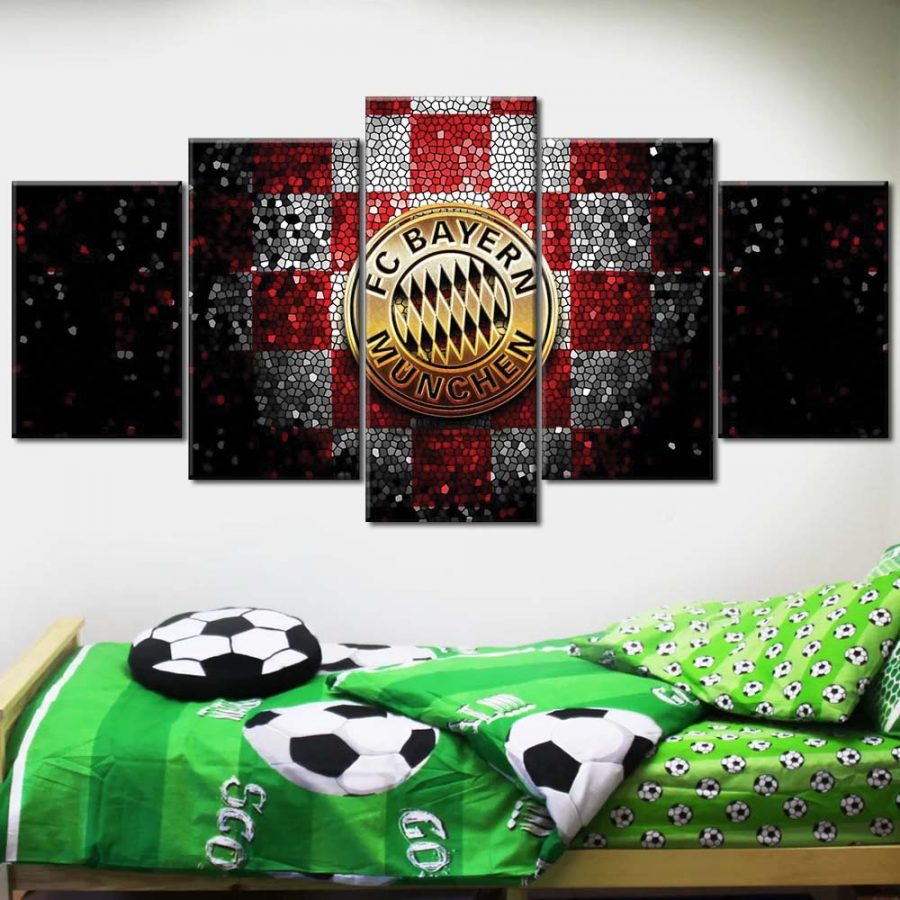 FC Bayern München FCB18 FCB Leinwandbilder – Bild 2