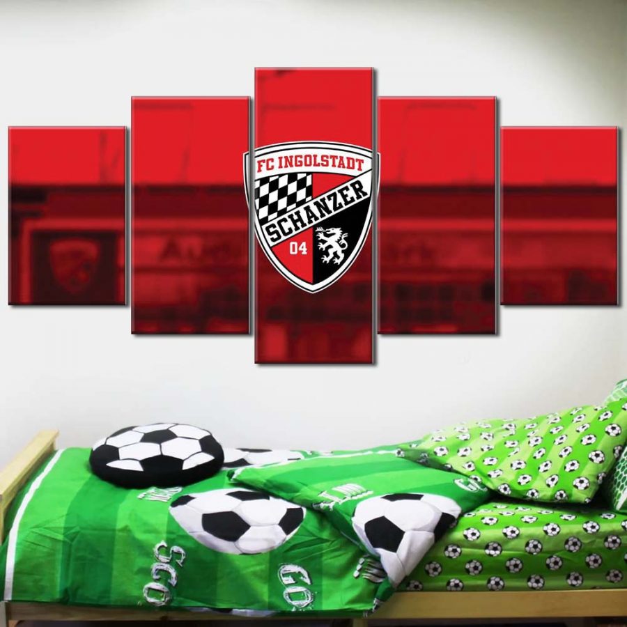 FC Ingolstadt 04 Spielfeld FCI Leinwandbilder – Bild 2