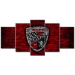FC Ingolstadt Schanzer 04 Rote Ziegelwand FCI Leinwandbilder