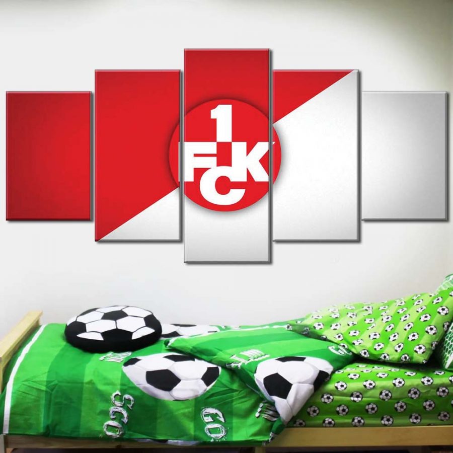 1. FC Kaiserslautern 1FCK Rot-Weiß Leinwandbilder – Bild 2