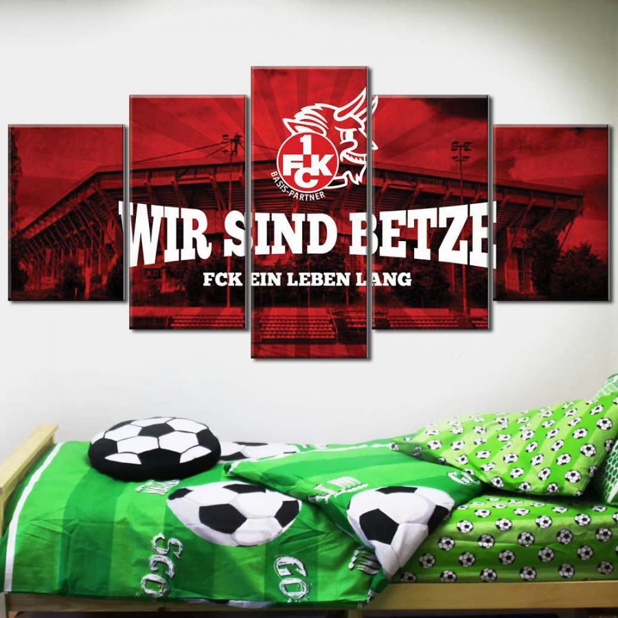 1. FC Kaiserslautern 1FCK Wir sind Betze Leinwandbilder – Bild 2