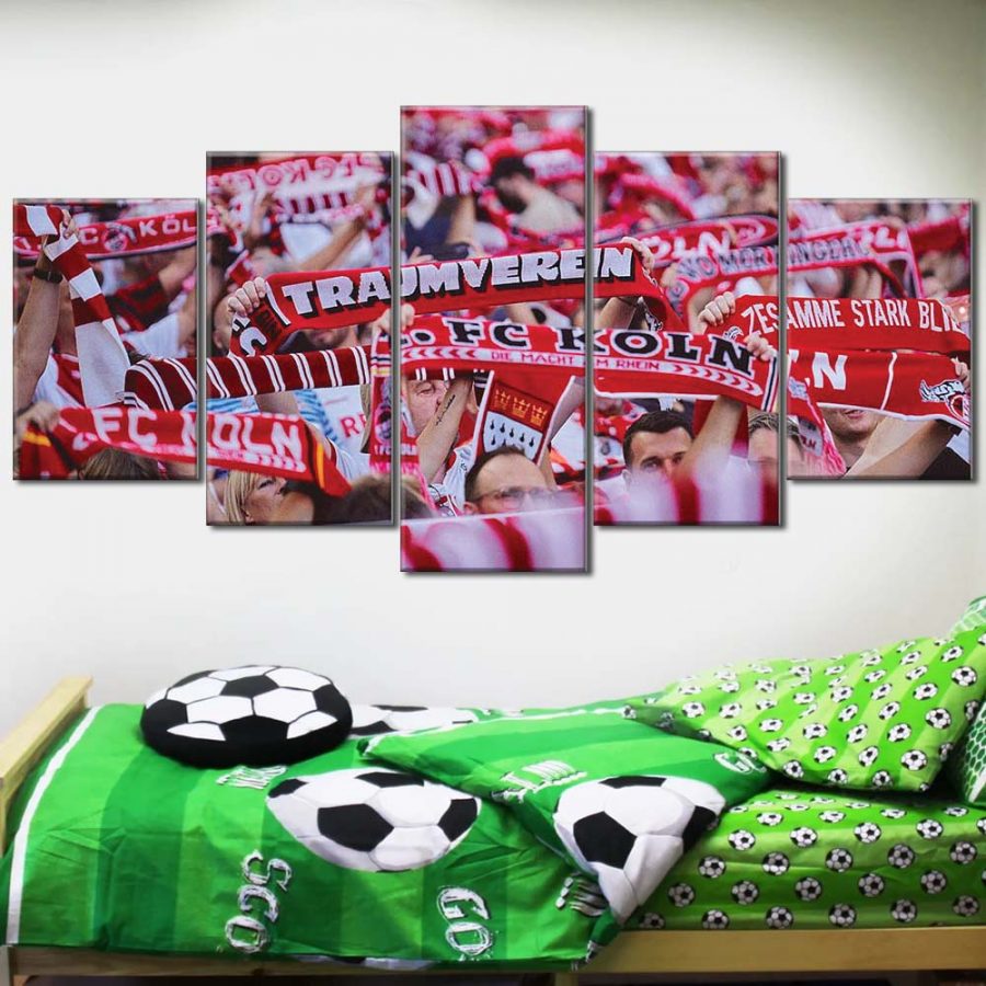 1. FC Köln Fans Sport 02 KOE Leinwandbilder – Bild 2