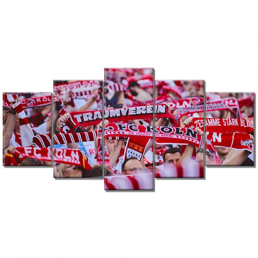1. FC Köln Fans Sport 02 KOE Leinwandbilder