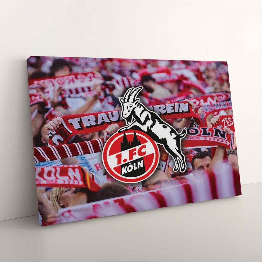 1. FC Köln Fans Sport KOE Leinwandbilder – Bild 3