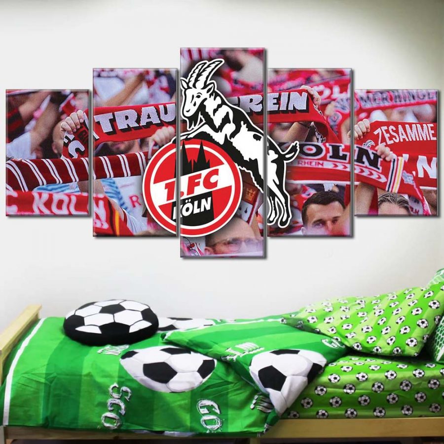 1. FC Köln Fans Sport KOE Leinwandbilder – Bild 2