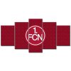 1. FC Nürnberg Roter Hintergrund FCN Leinwandbilder