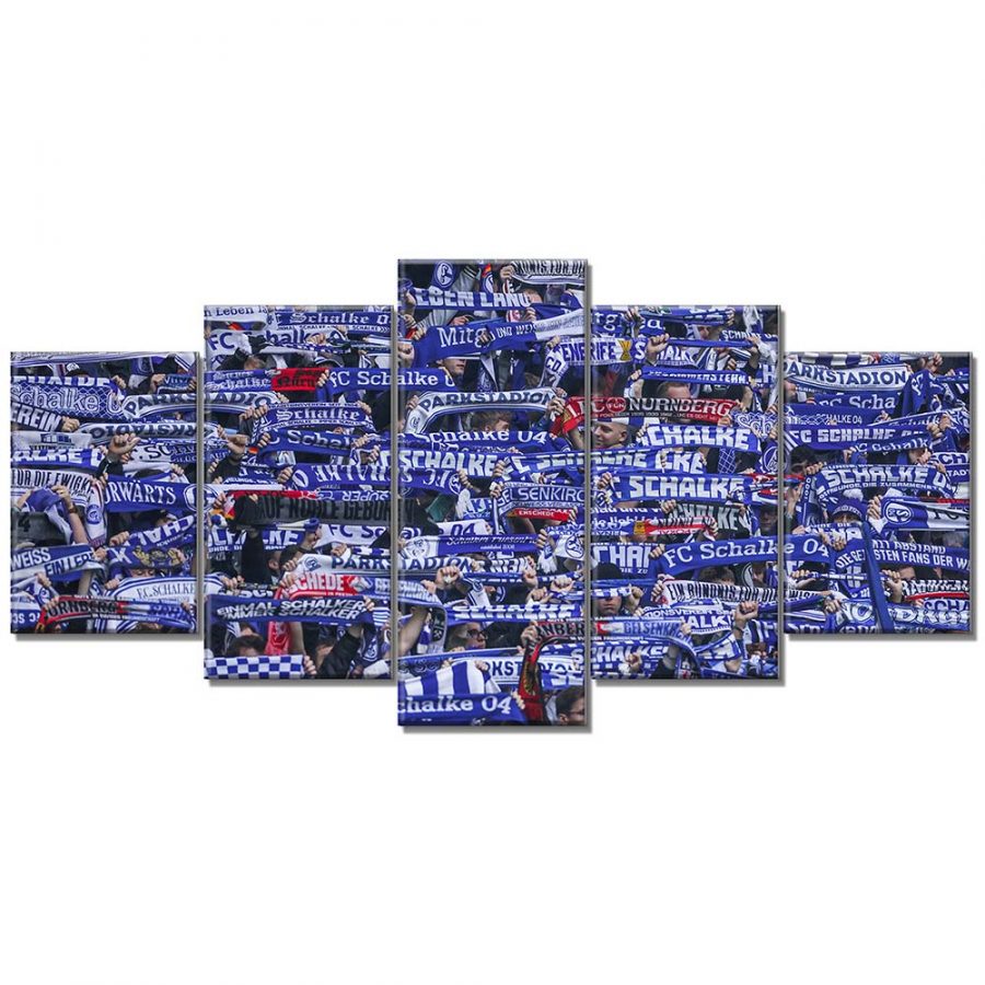 FC Schalke 04 Fans 03 S04 Leinwandbilder