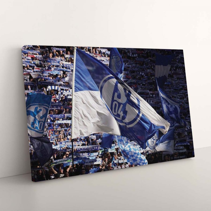 FC Schalke 04 Fans 03 S04 Leinwandbilder – Bild 3