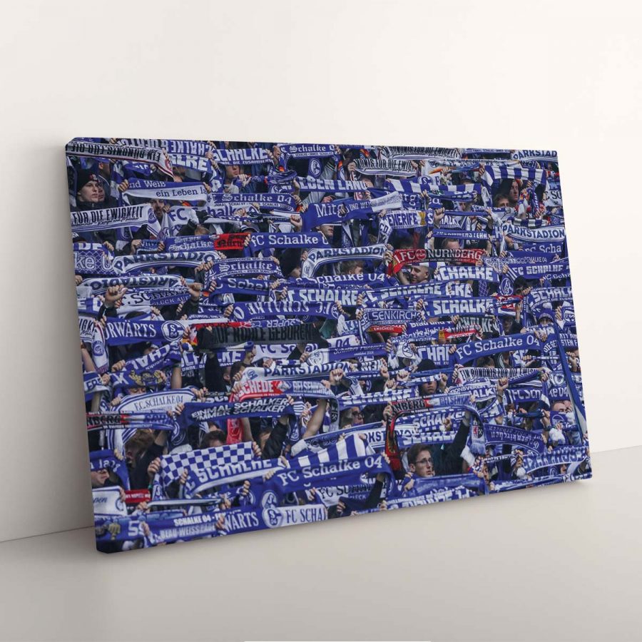 FC Schalke 04 Fans 03 S04 Leinwandbilder – Bild 3