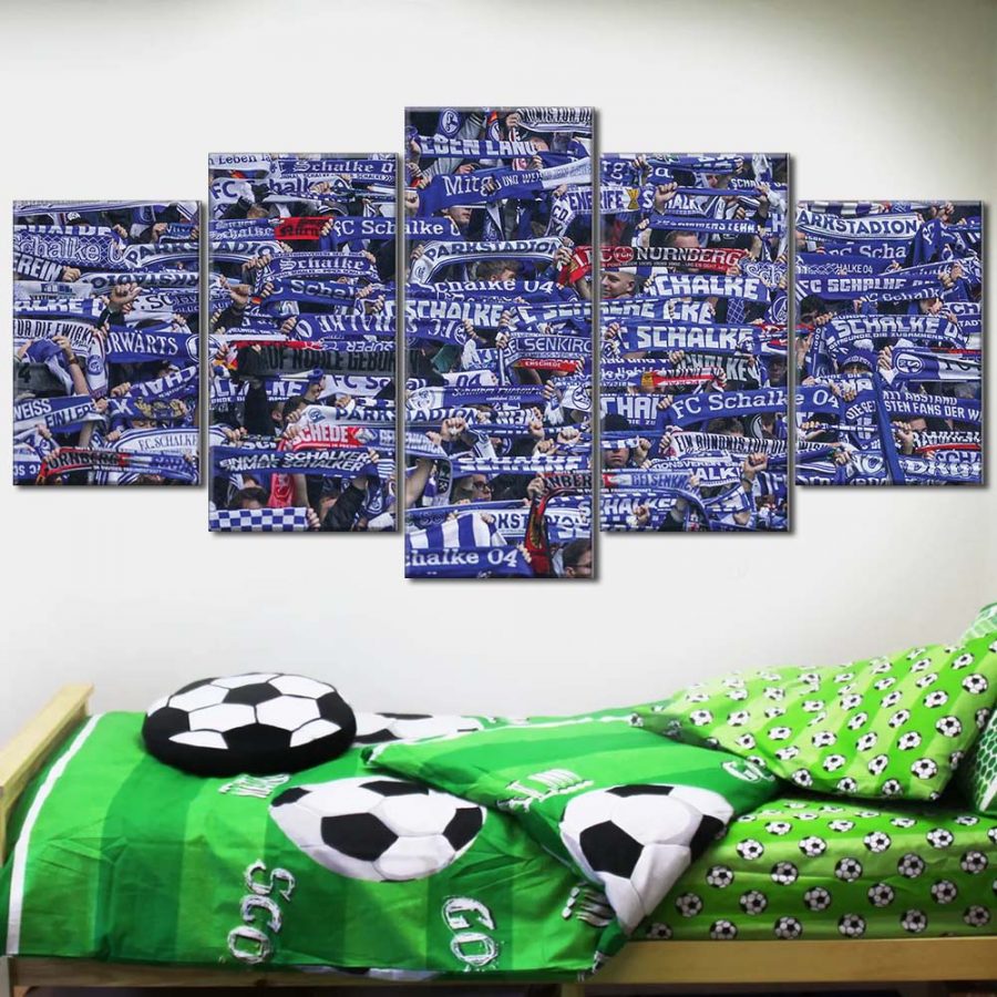 FC Schalke 04 Fans 03 S04 Leinwandbilder – Bild 2