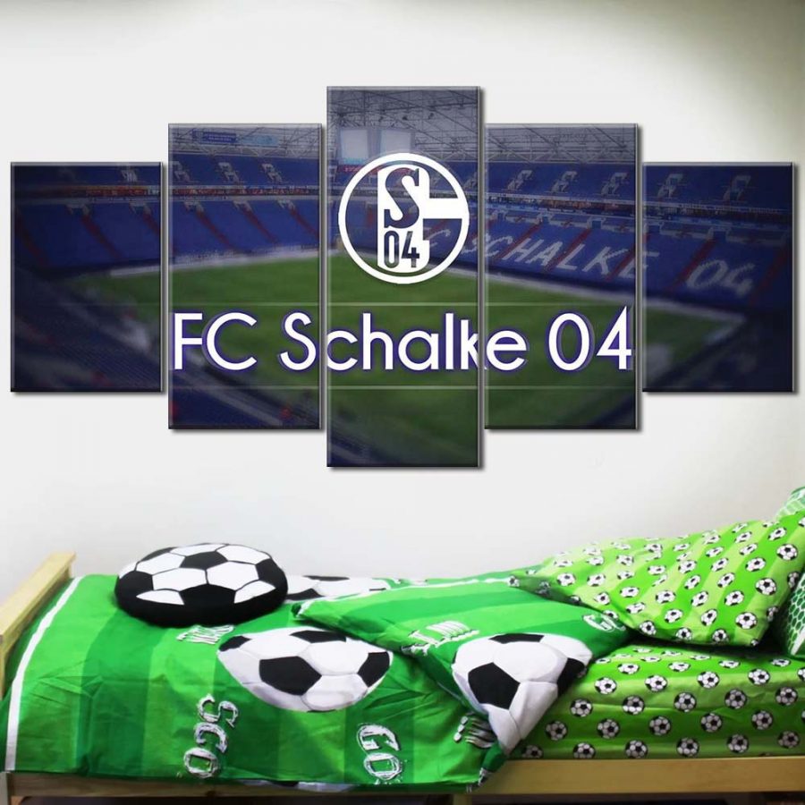 FC Schalke 04 Fans 04 S04 Leinwandbilder – Bild 2
