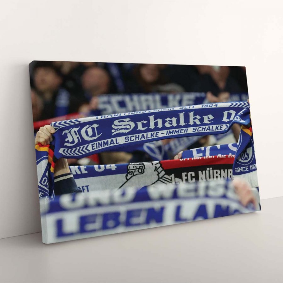 FC Schalke 04 Fans 05 S04 Leinwandbilder – Bild 3