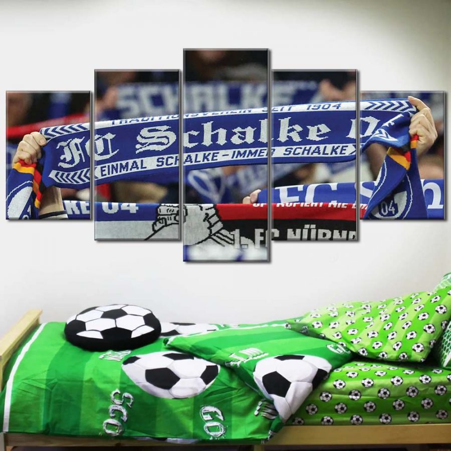 FC Schalke 04 Fans 05 S04 Leinwandbilder – Bild 2