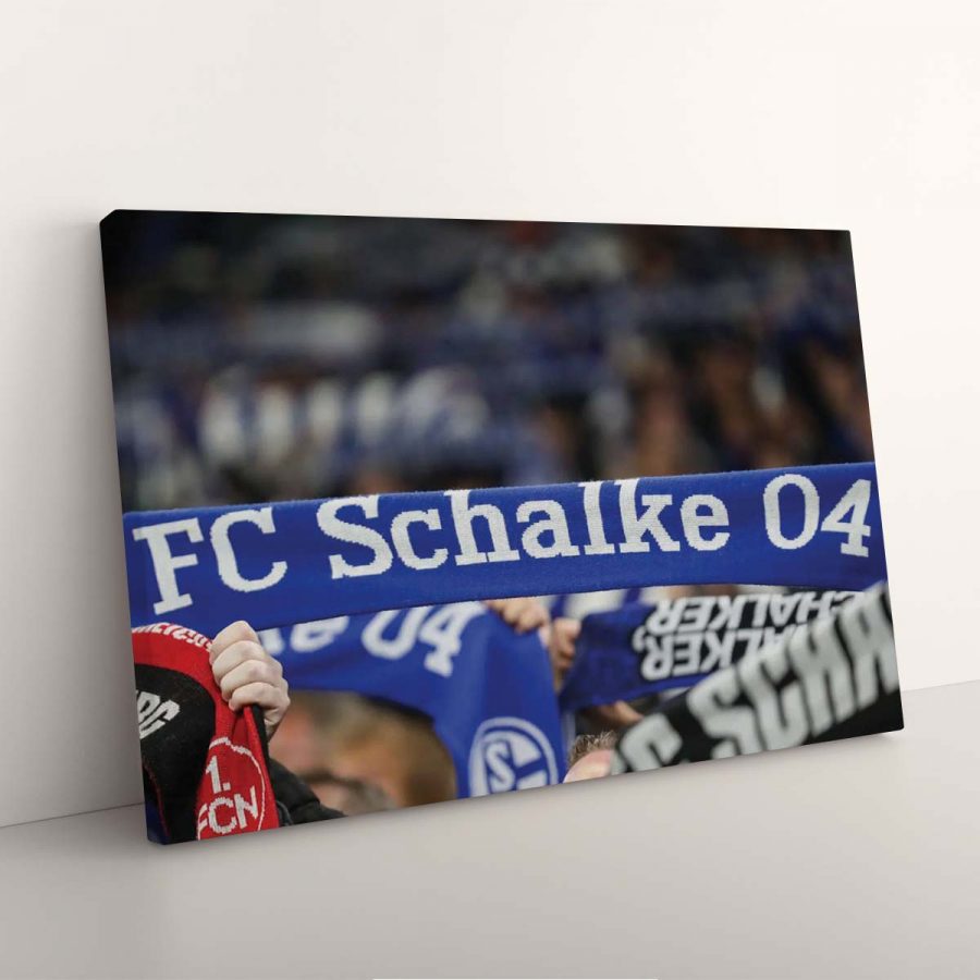 FC Schalke 04 Fans 06 S04 Leinwandbilder – Bild 3