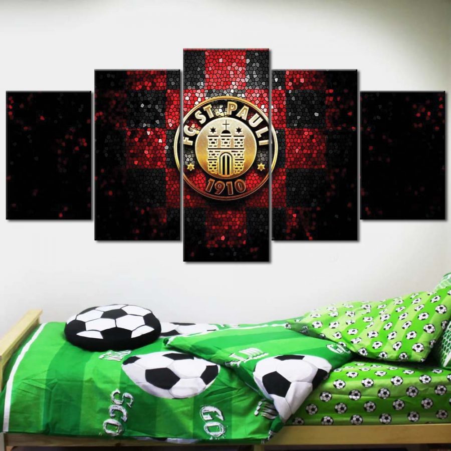 FC St. Pauli 02 FCSP Leinwandbilder – Bild 2