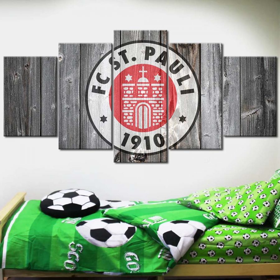 FC St. Pauli 13 FCSP Leinwandbilder – Bild 2