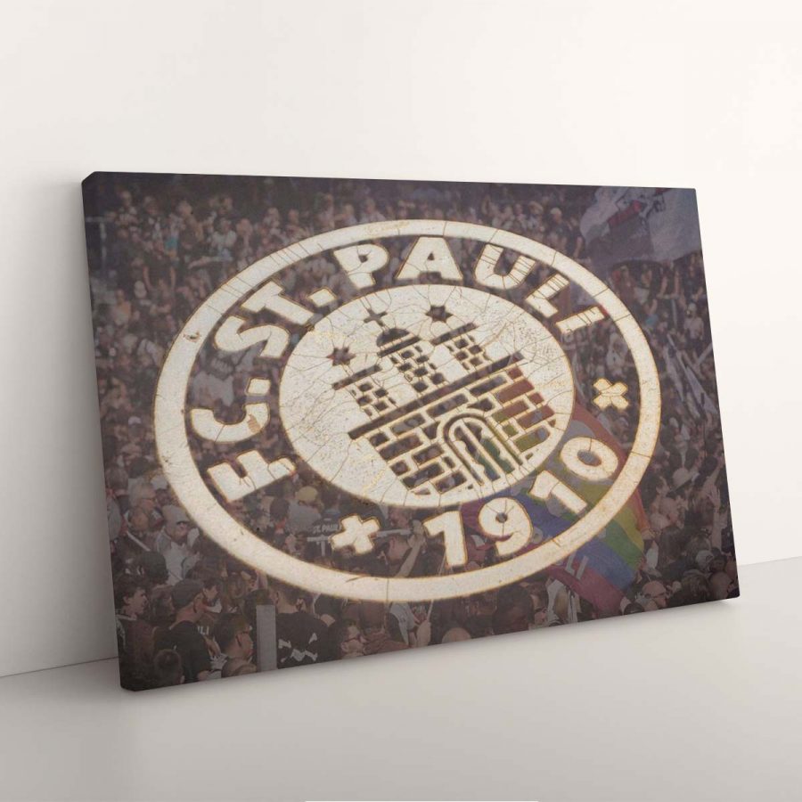 FC St. Pauli Fans 02 FCSP Leinwandbilder – Bild 3