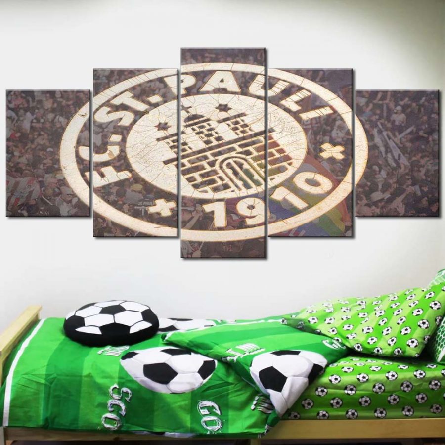 FC St. Pauli Fans 02 FCSP Leinwandbilder – Bild 2