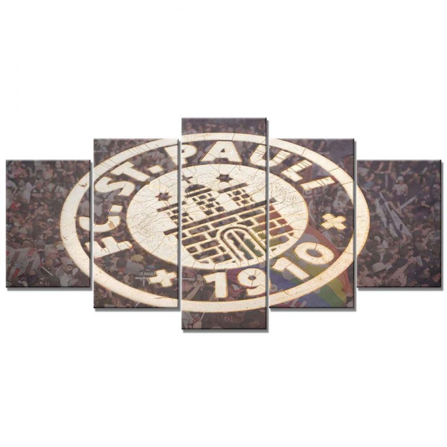 FC St. Pauli Fans 02 FCSP Leinwandbilder