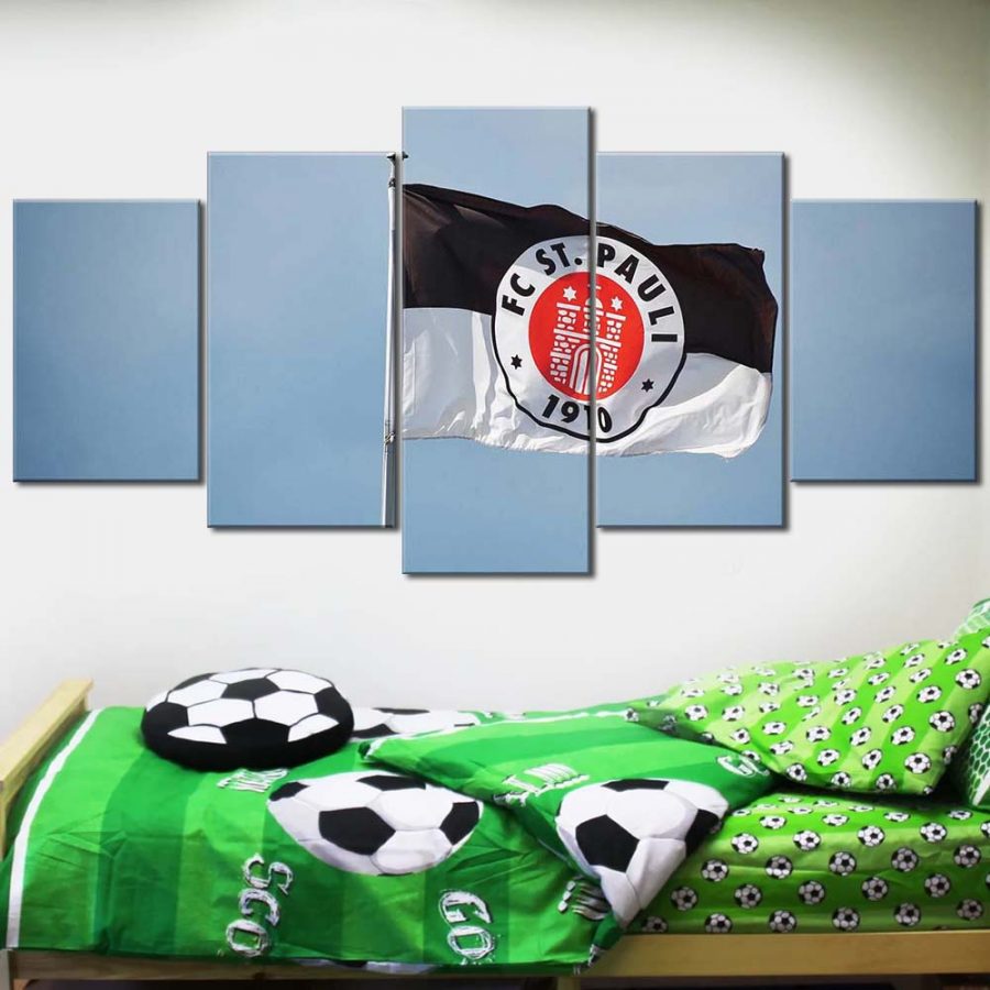 FC St. Pauli Fans FCSP Leinwandbilder – Bild 2