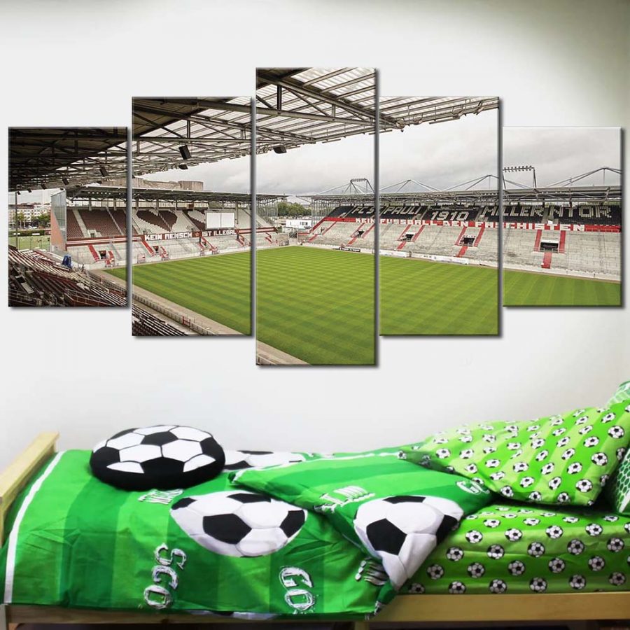 FC St. Pauli Millerntor-Stadion FCSP Leinwandbilder – Bild 2