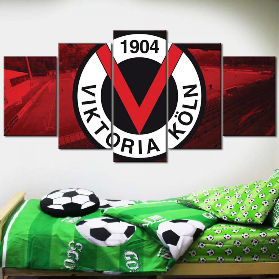 FC Viktoria Köln Spielfeld-Hintergrund Leinwandbilder – Bild 2