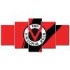 FC Viktoria Köln Roter Hintergrund 01 Leinwandbilder