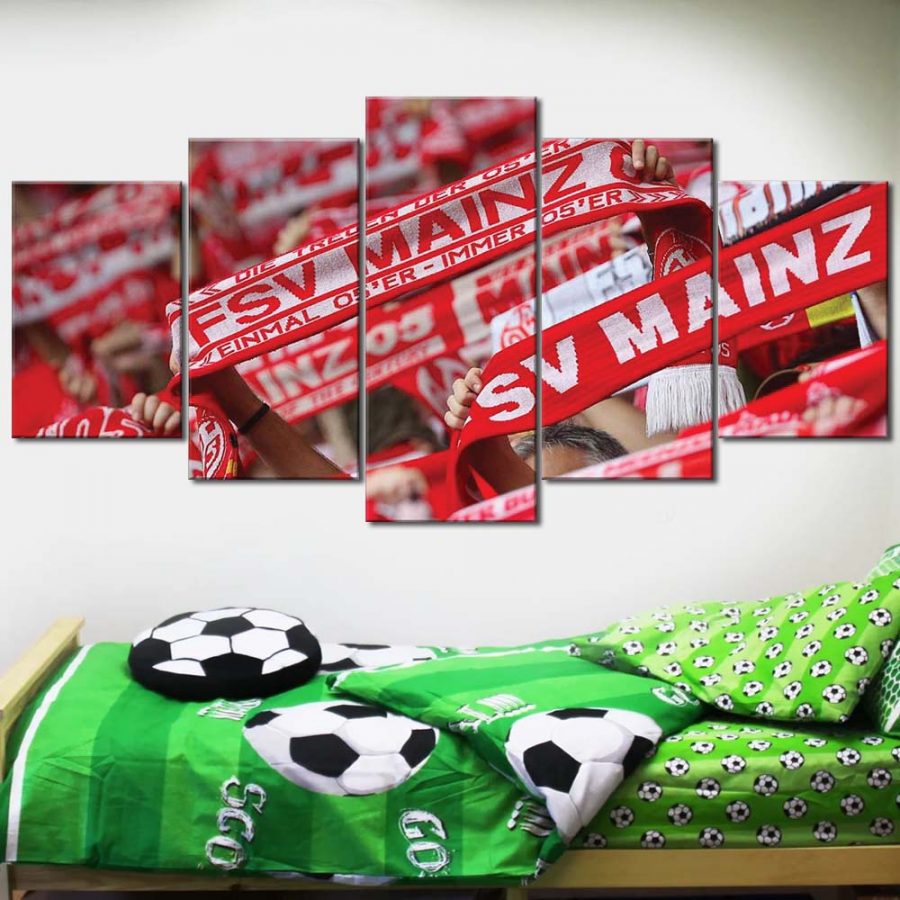FSV Mainz 05 Fans 02 M05 Leinwandbilder – Bild 2