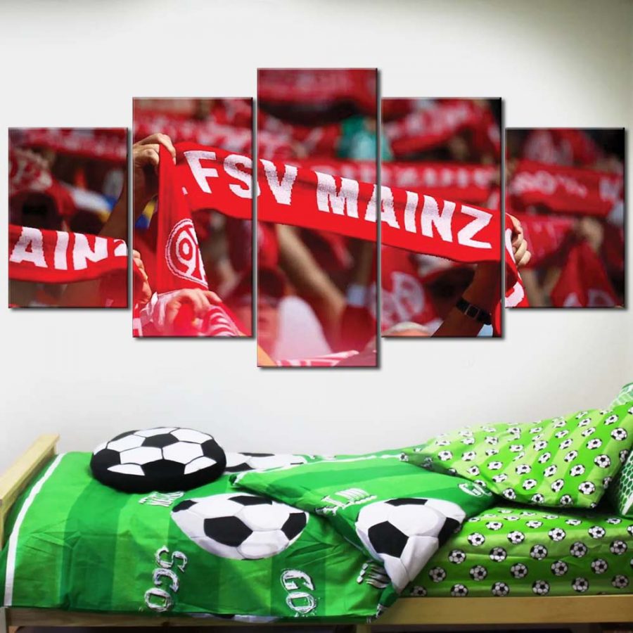 FSV Mainz 05 Fans M05 Leinwandbilder – Bild 2