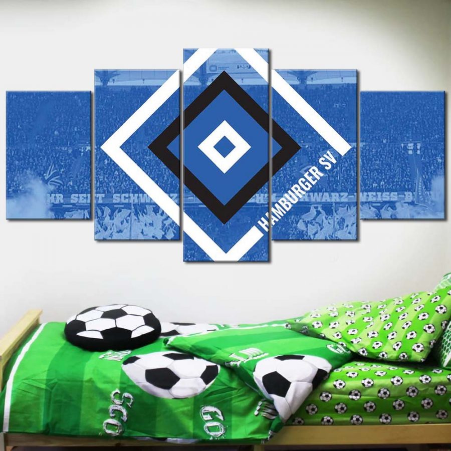 Hamburger SV HSV 06 HSV Leinwandbilder – Bild 2