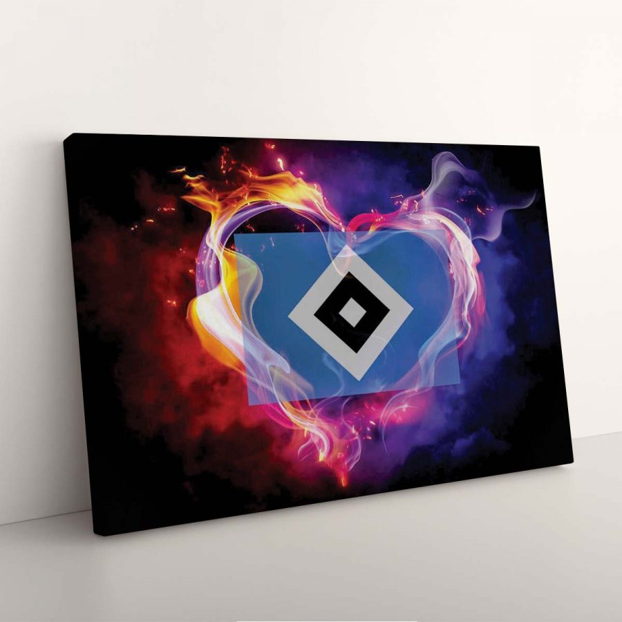Hamburger SV HSV 08 HSV Leinwandbilder – Bild 3
