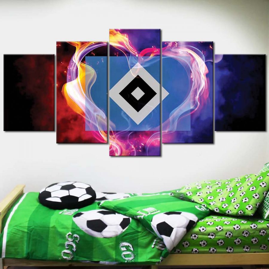 Hamburger SV HSV 08 HSV Leinwandbilder – Bild 2