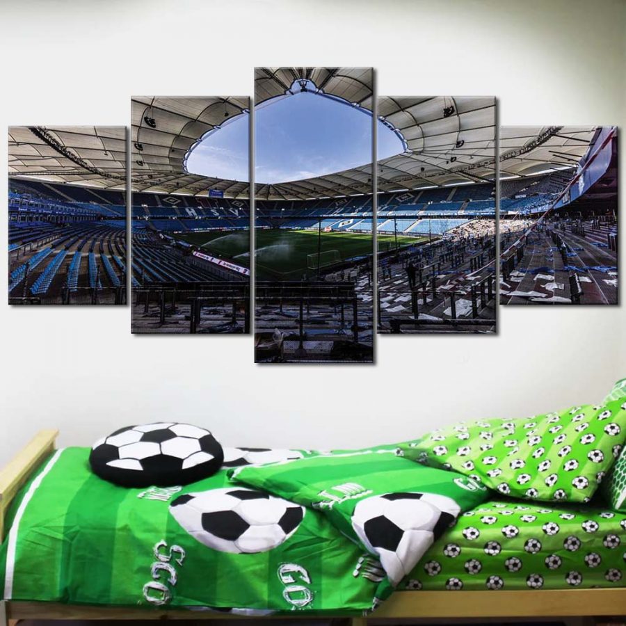 Hamburger SV HSV Volksparkstadion 02 HSV Leinwandbilder – Bild 2