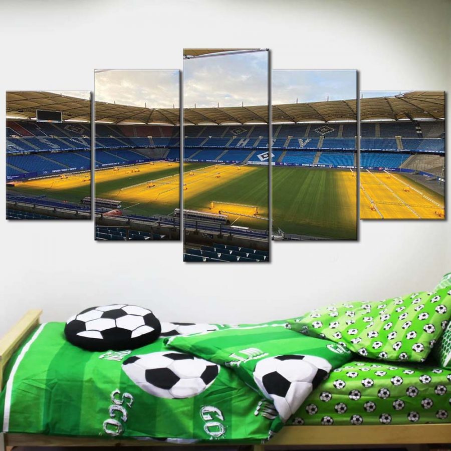 Hamburger SV HSV Volksparkstadion 03 HSV Leinwandbilder – Bild 2