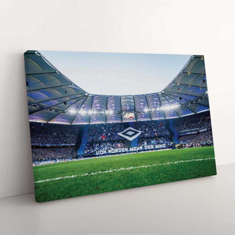 Hamburger SV HSV Volksparkstadion 05 HSV Leinwandbilder – Bild 3