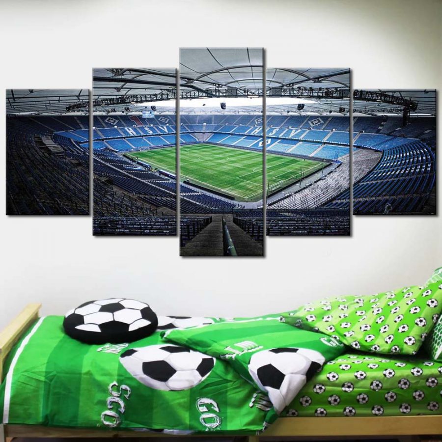 Hamburger SV HSV Volksparkstadion 06 HSV Leinwandbilder – Bild 2