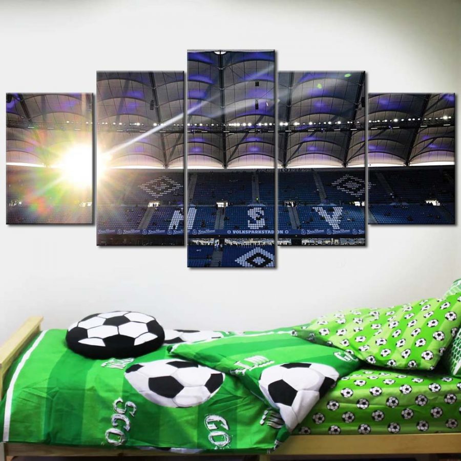 Hamburger SV HSV Volksparkstadion 08 HSV Leinwandbilder – Bild 2