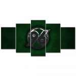 Hannover 96 FC Metall-Stil Leinwandbilder