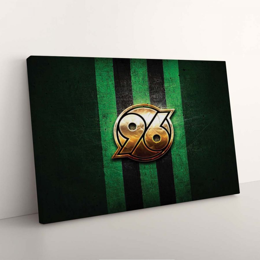 Hannover 96 Grünes Metall Leinwandbilder – Bild 3
