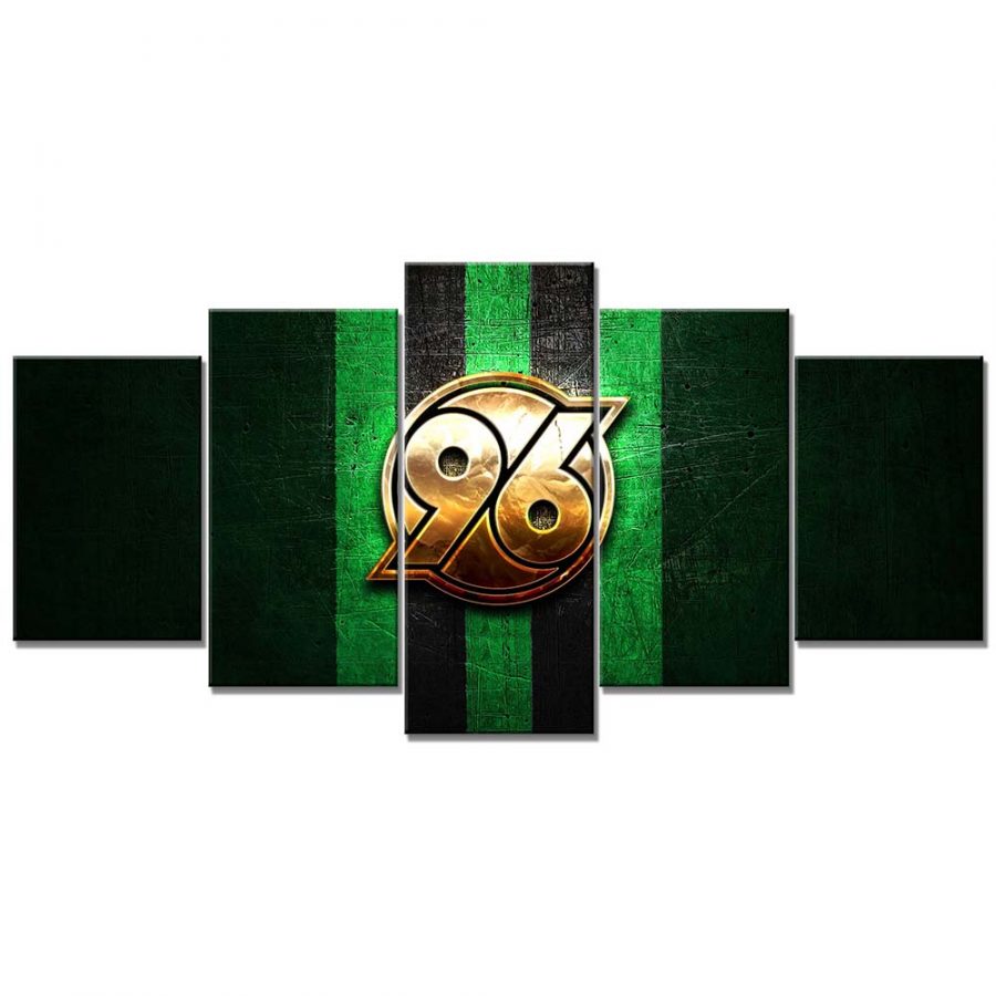 Hannover 96 Grünes Metall Leinwandbilder