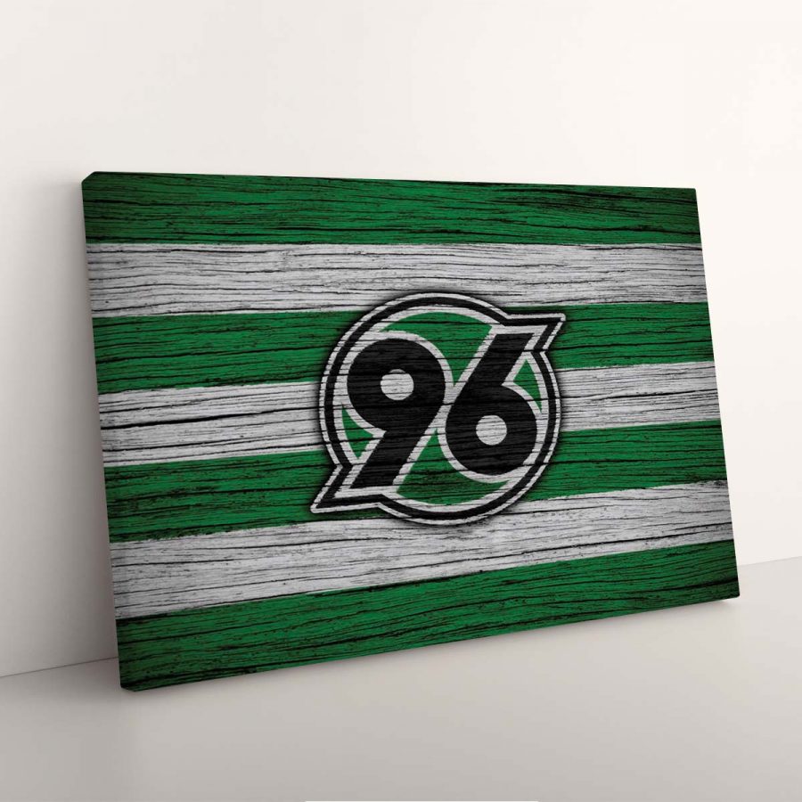 Hannover 96 Grünes Holz Leinwandbilder – Bild 3