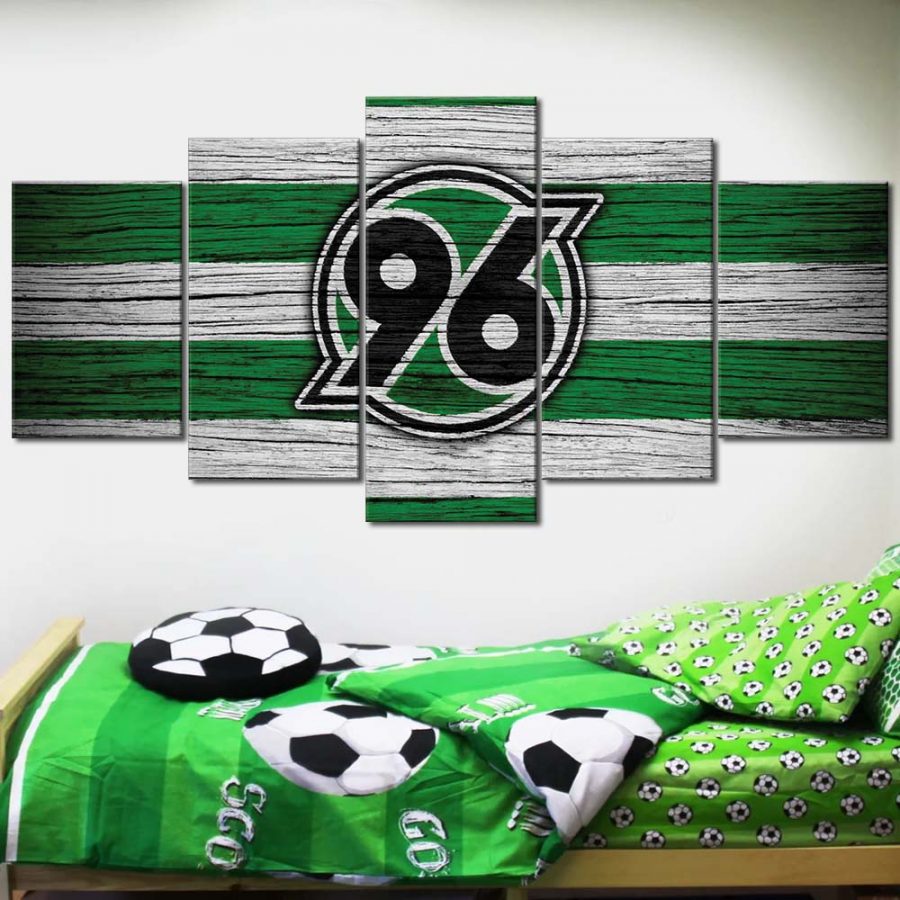 Hannover 96 Grünes Holz Leinwandbilder – Bild 2