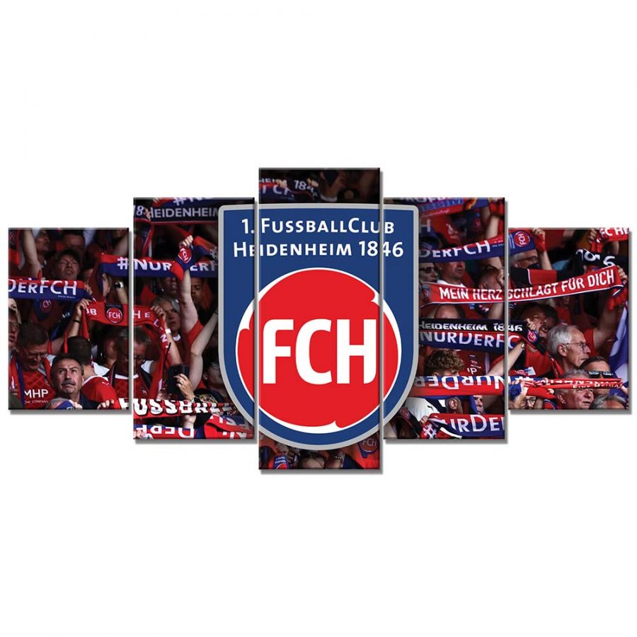 1. FC Heidenheim 1846 Fans FCH Leinwandbilder
