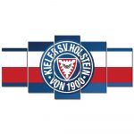 Holstein Kiel FC Kieler SV Holstein 1900 Blauer Hintergrund 07 Leinwandbilder