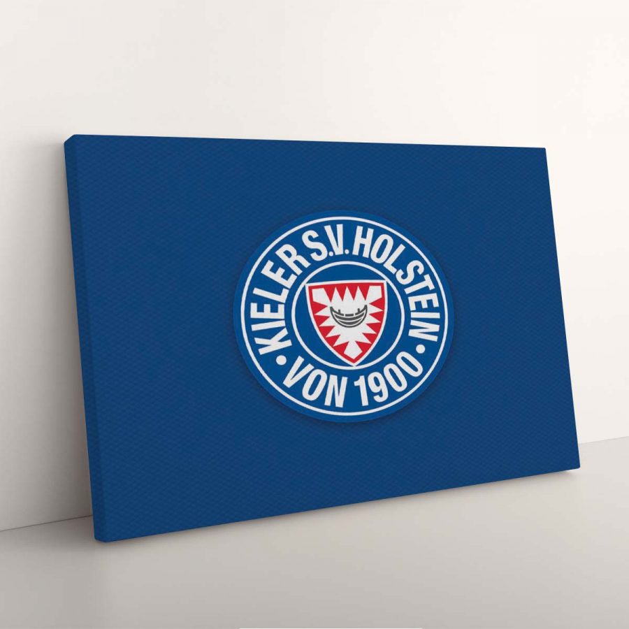 Holstein Kiel FC Kieler SV Holstein 1900 Blauer Hintergrund 11 Leinwandbilder – Bild 3