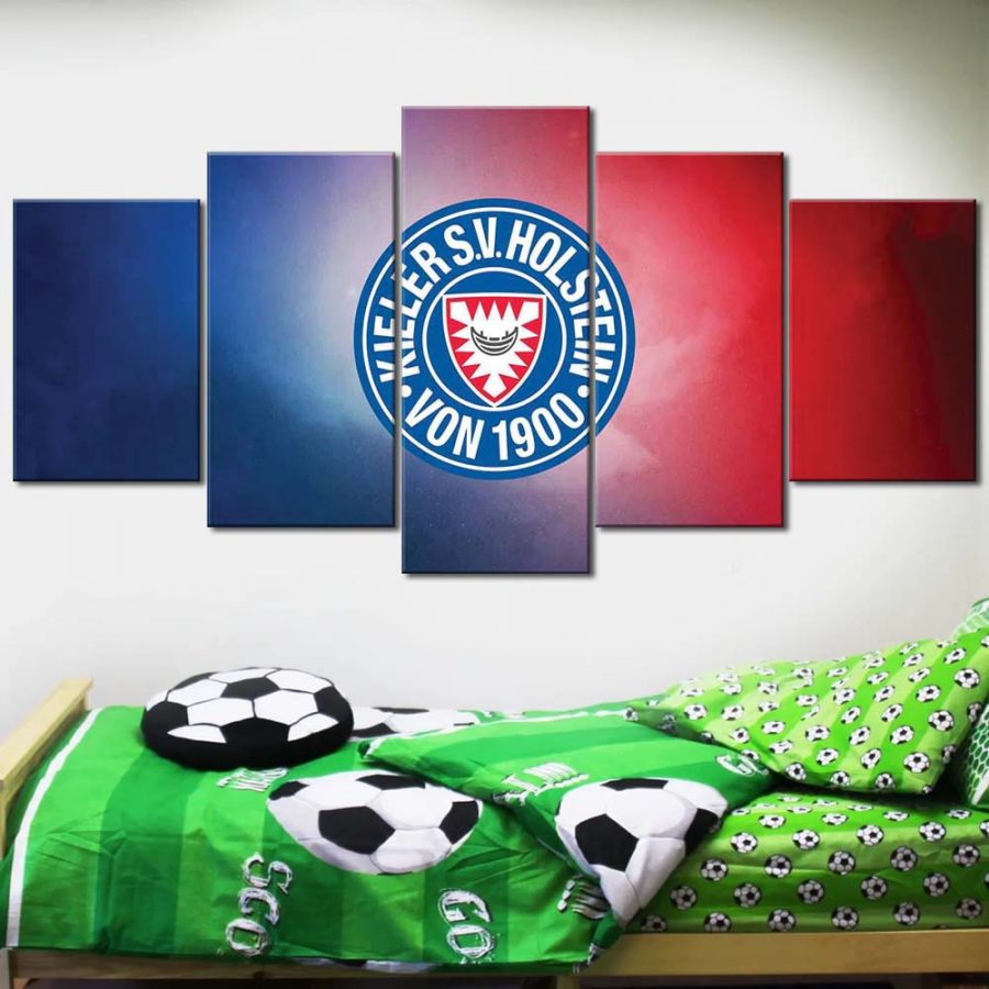 Holstein Kiel FC Kieler SV Holstein 1900 Rot-Blau 05 Leinwandbilder – Bild 2