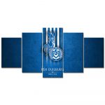 MSV Duisburg Blaues Metall Leinwandbilder